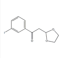 2-(1,3-Dioxolan-2-yl)-1-(3-iodo-phenyl)-ethanone|cas1263365-48-5