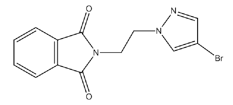 2-(2-(4-Bromo-1H-pyrazol-1-yl)ethyl)isoindoline-1,3-dione,CAS: 1226808-60-1