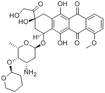 吡柔比星CAS:72496-41-4 英文名称:Pirarubicin