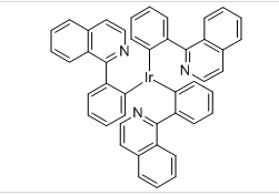 CAS:435293-93-9|Ir(piq)3|三[1-苯基异喹啉-C2,N]铱(III) 红色磷光有机电致发光器件