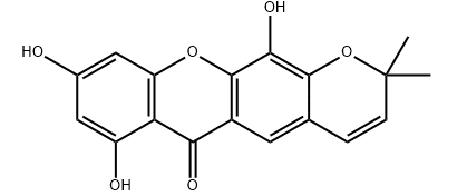 cas92609-77-3|7,9,12-三羟基-2,2-二甲基-2H,6H-吡喃并[3,2-B]氧杂蒽-6-酮