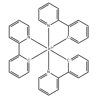 中性的fac-Ir(ppy)3，CAS344426-19-3 过渡金属铱配合物