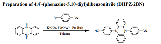 4,4&#039;-(吩嗪-5,10-二基)二苯甲腈(dhpz-2bn)，热激活延迟荧光TADF分子DHPZ-2BN的研究进展
