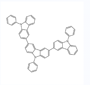 cas1141757-83-6，9-苯基-3,6-双(9-苯基-9h-咔唑-3-基)-9h-咔唑(tris-pcz)，TADF材料