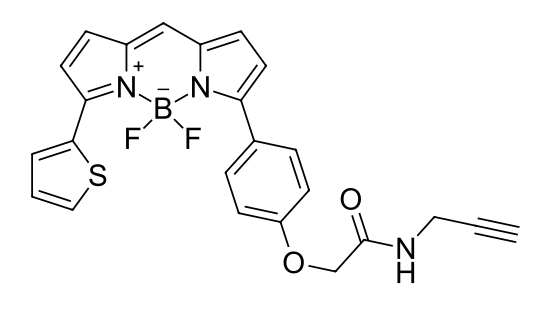 BDP TR alkyne，CAS:2006345-35-1，bodipy荧光染料激发波长