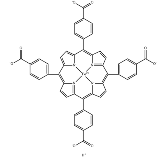 四对苯甲酸卟啉铁 | cas:60146-43-2|TCPP-Fe(2+)