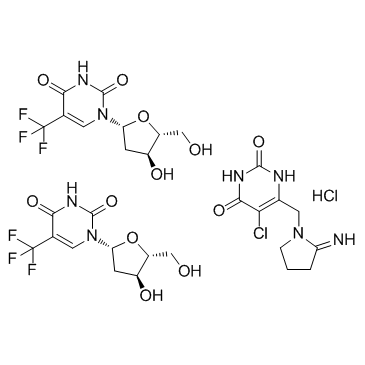 cas:733030-01-8,AST5902,三氟尿嘧啶-tipiracil盐酸盐混合物