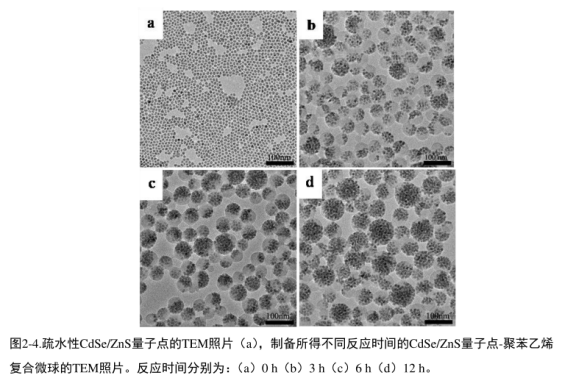 聚苯乙烯修饰CdSe/ZnS荧光量子点具有高荧光强度|供应