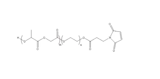 PLGA-PEG-MAL,MW(PLGA45000,PEG5000) 聚羟基乙酸聚乳酸共聚物PEG马来酰亚胺