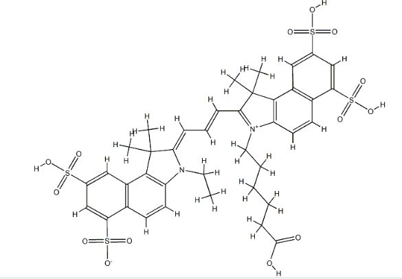 Cy3.5-Sodium Hyaluronate （花菁染料Cy3、Cy5、Cy5.5、Cy7、FITC荧光标记透明质酸钠 ）