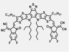 Y6  cas：2304444-49-1 12,13-二(2-乙基己基)-3,9-双十一基-12,13-二氢-[1,2,5]噻二唑并[3,4-e]噻吩并[2&#039;&#039;,3&#039;&#039;:4&#039;,5&#039;]噻吩并[2&#039;,3&#039;:4,5]吡咯并[3,2-g]噻吩并[2&#039;,3&#039;:4,5]噻吩并[3,2-b]吲哚-2,10-二(5,6-二氟-3-(二氰基亚甲基)茚-1-酮)