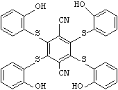 2,3,5,6-Tetrakis-(2-hydroxy-phenylsulfhaiyl)-terephthalonitrile   2,3,5,6-四 - （2-羟基 - 苯基硫烷基）-对苯二腈 一种AIE材料