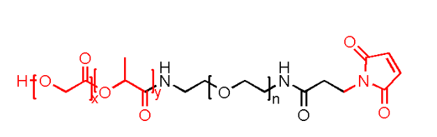 PLGA-PEG-Mal聚乳酸-羟基乙酸共聚物-聚乙二醇-马来酰亚胺/Maleimide-PEG-PLGA