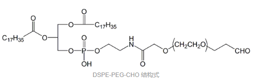 DSPE-PEG2000-CHO/磷脂-聚乙二醇-醛基  分子量：1k，2k，3.4k，5k，10k，20k（可按需定制）