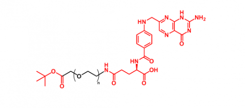 叔丁酯聚乙二醇叶酸 COOtBu-PEG-FA