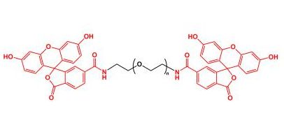 二荧光素聚乙二醇 Fluoresein-PEG-Fluoresein
