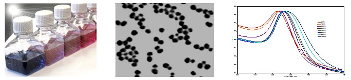 Gold Nanoparticles, 60 nm, 0.01% Au           Cat. No. GP01-60-100     60 nm    100 mL