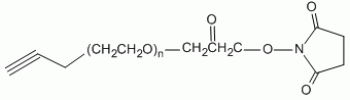 Alkyne PEG NHS, ALK-PEG-NHS           Cat. No. PG2-AKNS-3k     3400 Da    100 mg