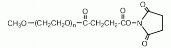 Methoxy PEG succinic acid NHS           Cat. No. PG1-SSA-5k     5000 Da    1 g