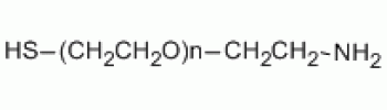 Thiol PEG Amine, HS-PEG-NH2           Cat. No. PG2-AMTH-600     600 Da    100 mg