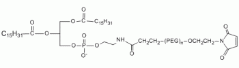 DPPE PEG Maleimide, DPPE-PEG-Mal           Cat. No. PG2-DPML-3k     3400 Da    100 mg