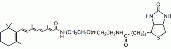 Retinoic acid PEG Biotin           Cat. No. PG2-BNVA-5k     5000 Da    10 mg