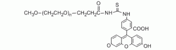 Fluorescein PEG, mPEG-FITC           Cat. No. PG1-FC-2k     2000 Da    50 mg